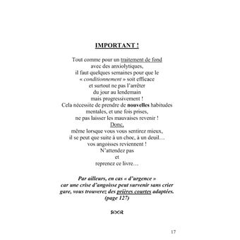 Combattre l'anxiété - l'angoisse...