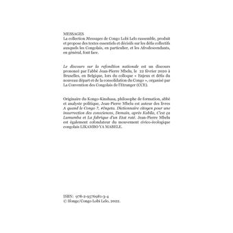 Discours sur la refondation nationale