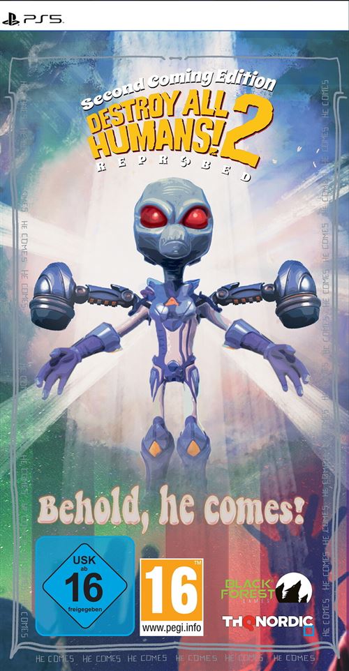 Pochette avant du jeu Destroy All Humans 2 Collector Edition PS5