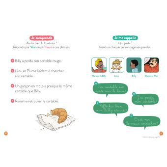 La cité des copains - Le cartable perdu CP/CE1 6/7 ans