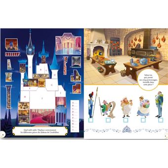 Disney Princesses Cendrillon - Mon château de princesse - Un grand château à construire avec plus de