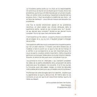 L'art subtil de s'en foutre - journal