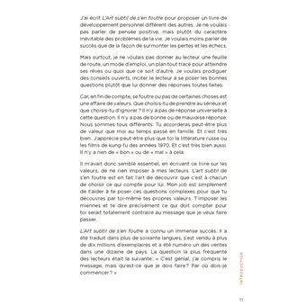 L'art subtil de s'en foutre - journal