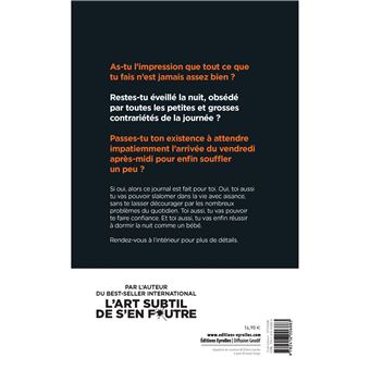 L'art subtil de s'en foutre - journal