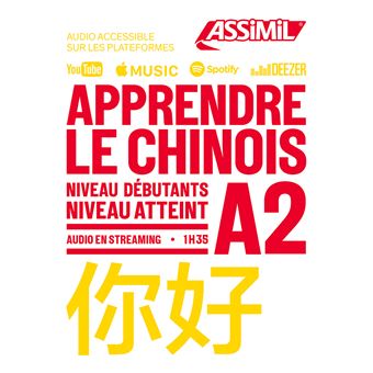 Apprendre le chinois Niveau A2