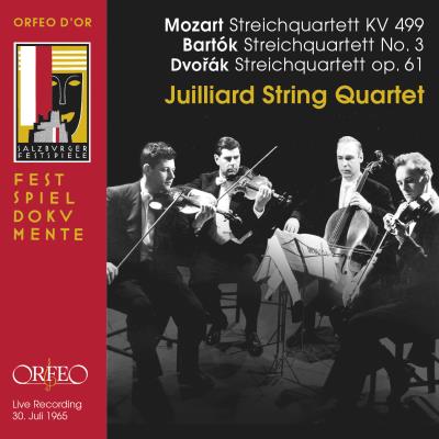 Mozart, Bartok, Dvorak : String Quartets