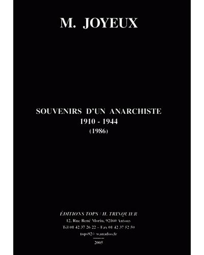 Souvenirs d'un anarchiste