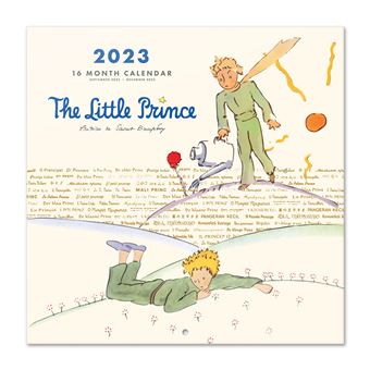 Calendrier mural 2023 Le Petit Prince