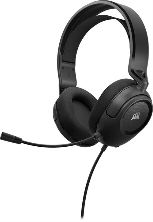 Corsair Gaming Hs35 V2 - Micro-Casque - Circum-Aural - Filaire - Jack 3,5Mm - Carbone