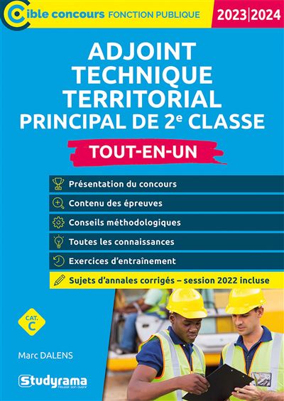 Adjoint technique territorial principal de 2e classe 2020