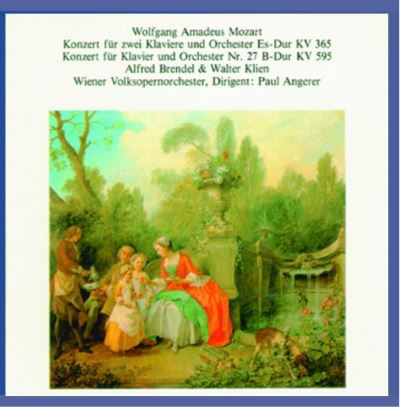 Konzert Für 2 Klaviere und Orchester Es-Dur KV 365 / Konzert für Klavier und Orchester Nr. 27 B-Dur KV 595