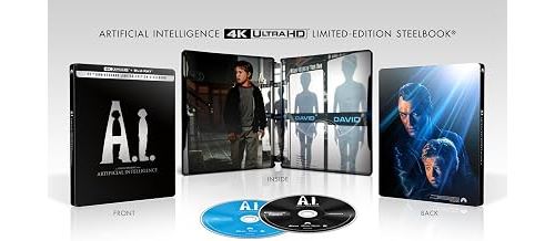 A.I. Intelligence artificielle en 4K Ultra HD, Blu-ray, DVD