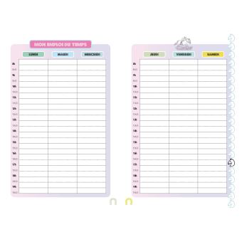 Agendas scolaires : Love Cheval