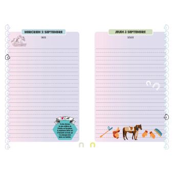 Agendas scolaires : Love Cheval