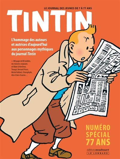 Tintin : le journal - Page 5 Journal-Tintin-special-77-ans