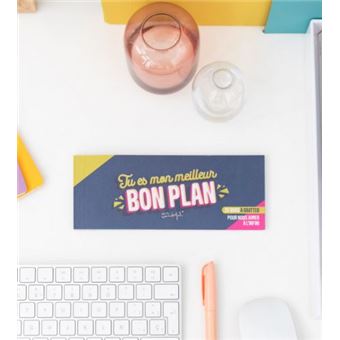 Chéquier Mr. Wonderful Tu es mon meilleur bon plan