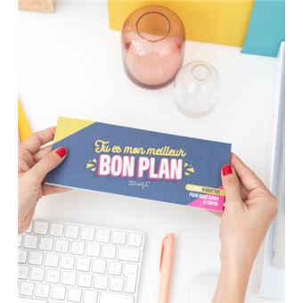 Chéquier Mr. Wonderful Tu es mon meilleur bon plan