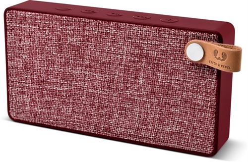 Fresh 'n Rebel Rockbox Slice - Fabriq Edition - luidspreker - voor draagbaar gebruik - draadloos - Rood