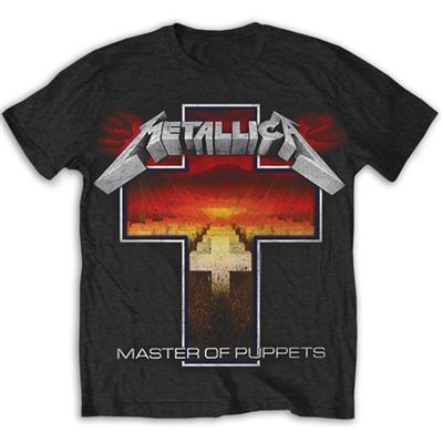 T-Shirt Metallica Master of Puppets Cross