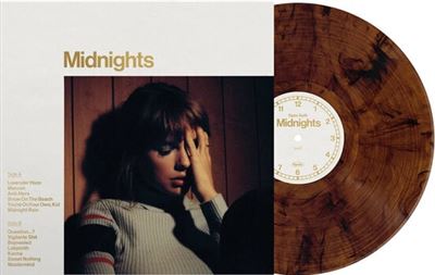 Marron Midnights : Mahogany Édition Limitée Vinyle Marbré