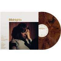 Midnights : Mahogany Édition Limitée Vinyle Marron Marbré