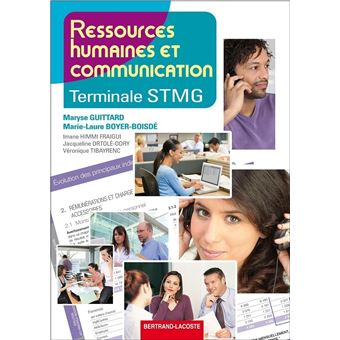Ressources humaines et communication terminale stmg - 1