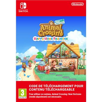 Animal Crossing: New Horizons Happy Home Paradise  Nintendo Switch – Code  jeu à télécharger : : Jeux vidéo