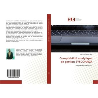 Comptabilité Analytique De Gestion SYSCOHADA Comptabilité Des Coûts ...