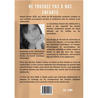 Ne touchez pas à nos enfants