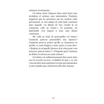 Son diabète, notre épreuve