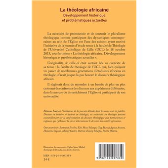 La théologie africaine