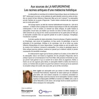 Aux sources de la naturopathie - La sagesse antique au service de notre santé