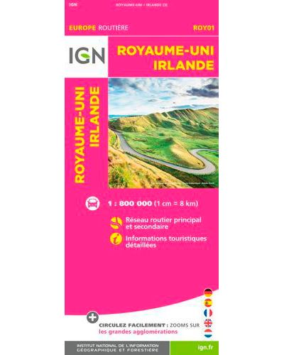 Royaume-Uni, Irlande routière -  Collectif - broché