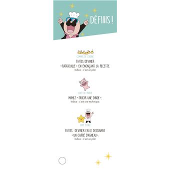 Coffret 2 éventails apéro déjanté Chefclub