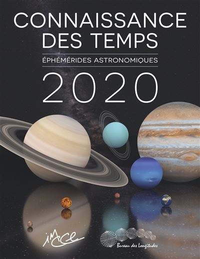 Connaissance des temps 2020 -  Imcce Imcce - broché