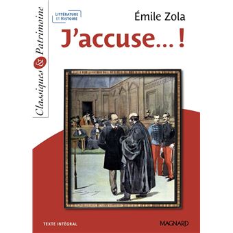 J'accuse... ! -  Classiques et Patrimoine
