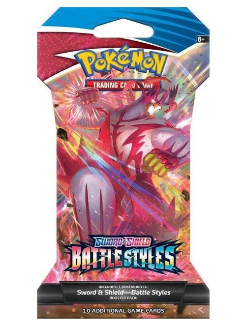 Pokémon Sword & Shield Battle Styles Sleeved Booster - Pokémon Kaarten EN