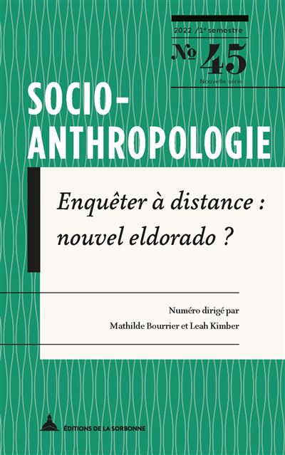 Enquêter à distance : nouvel Eldorado ? - Mathilde Bourrier - broché