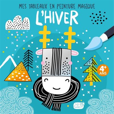 Mes tableaux en peinture magique - l'hiver