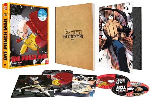 La serie One Punch Man en edición coleccionista Blu-ray