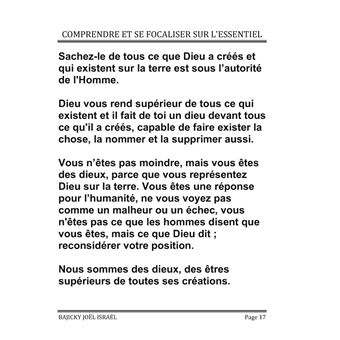 Comprendre et se focaliser sur l'essentiel