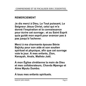 Comprendre et se focaliser sur l'essentiel