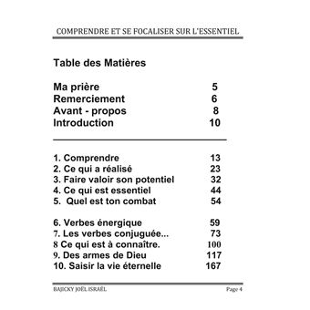 Comprendre et se focaliser sur l'essentiel