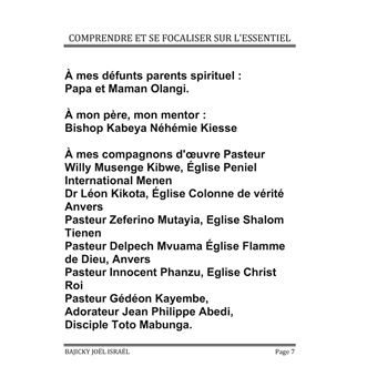 Comprendre et se focaliser sur l'essentiel