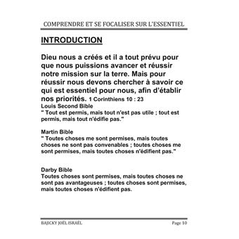 Comprendre et se focaliser sur l'essentiel