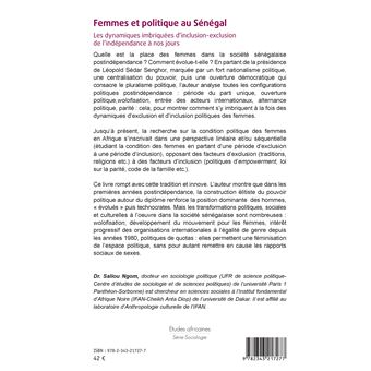 Femmes et politique au Sénégal