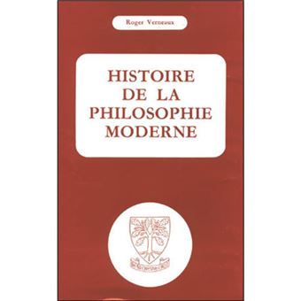 Histoire de la philosophie moderne