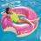 GIGANTIC DONUT POOL FLOAT