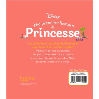 DISNEY BABY - Ma Première Histoire de Princesse - Vaiana, L'histoire du film