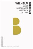 Jacob burckhardt historien de l'art : conférences du collège de France